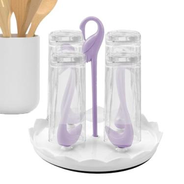 Imagem de Suporte Secador de Garrafas | Porta-Canecas em Forma de,Decorativo para Garrafas Organização Bancada Viagem Mesa sobre -Louças Cozinha