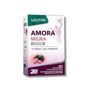 Imagem de Amora Miúra Amorine 60 Cápsulas 1000mg Natural (Cápsula Mástigavel)