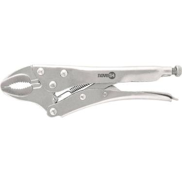 Imagem de Alicate De Pressão 10 Curvo Aço Carbono Niquelado - Nove54