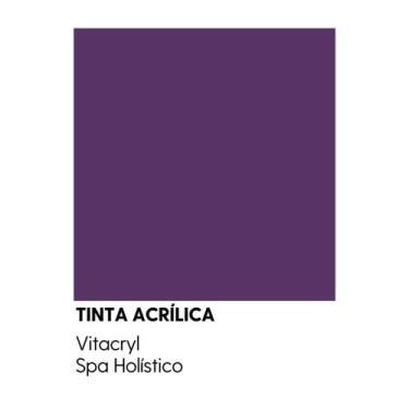 Imagem de Tinta Fosca Premium Violetas - Vitacryl, Spa Holístico, 3,6 lts