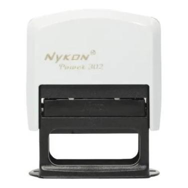 Imagem de Carimbo Automático Nykon 302 Branco