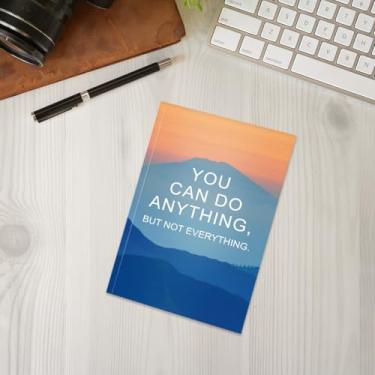 Imagem de Caderno com citação inspiradora, caderno A5 para anotações no escritório, agenda de 21 x 14,7 cm, agenda de viagem, 3