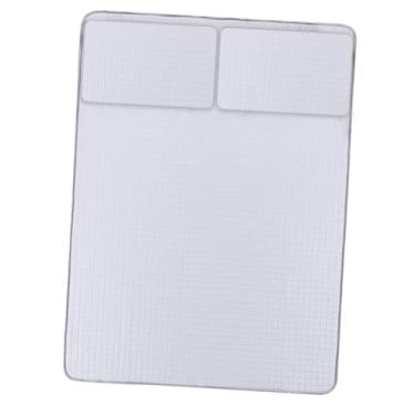 Imagem de Cooling Mattress Pad Latex Cooling Mat for Hot Sleeper, Comfortable Washable Cool Mat Cooling Body Pad Mattress Topper, Blue 2.0mx2.2m/95(Violet 1.5mx2.0m)