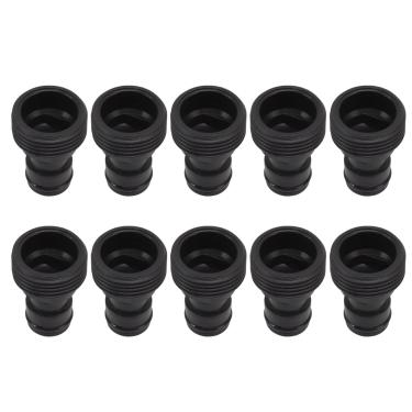 Imagem de Alomejor Encaixes de Mangueira de Conexão Rápida, Acoplador Plástico do Adaptador de Mangueira de 25mm da Linha Masculina G3/4 de 10 Pacotes para a Irrigação Exterior do Aspersor da