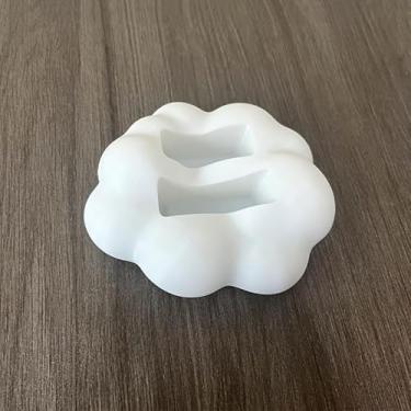 Imagem de 1 caixa de armazenamento de controle remoto em forma de nuvem, organizador de economia de espaço para TV, DVD, leitor de Blu-ray, sistema de áudio e consoles de jogos, organizador de mídia decorativo