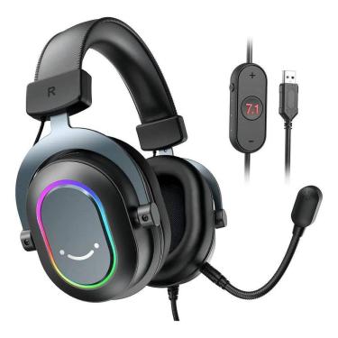 Imagem de Headset Gamer Fifine H6 Rgb 7.1: Imersão Total