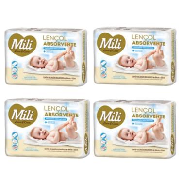Imagem de Trocador Descartável Mili Love & Care 4 Pacotes C/5 Unidades