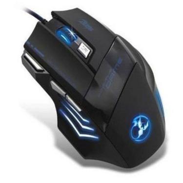 Imagem de Mouse Gamer Led Alta Precisão Jogos War Pc Notebook 2400 Dpi
