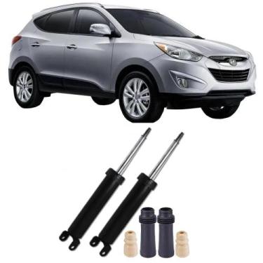 Imagem de Amortecedor + Kit Batente Hyundai Ix35 Traseiro 2010 Até 2015 O Par - 