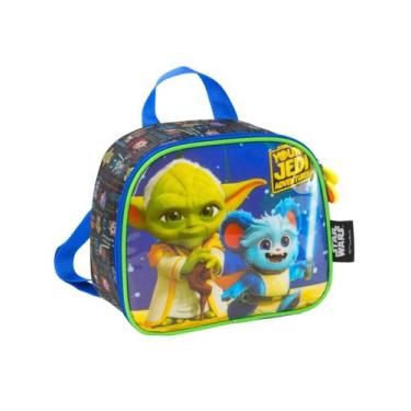 Imagem de Lancheira Térmica Escolar Infantil Star Wars Original, Verde