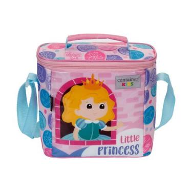 Imagem de Lancheira Infantil Menina Soft Princess Rosa Container Kids