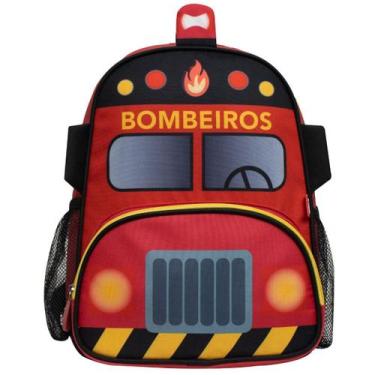 Imagem de Mochila Creche De Costas P Infantil Passeio Escolar Meninos - Yins, Bo