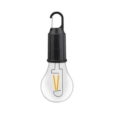 Imagem de Lanterna De Camping Solar LED Recarregável USB, Luz Vintage Regulável 