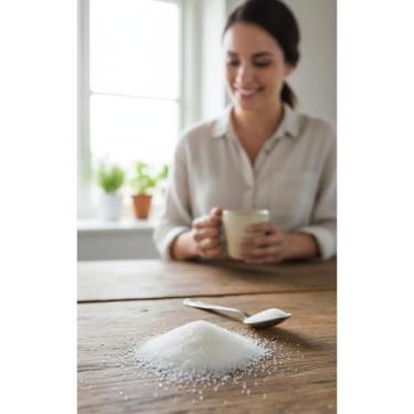 Imagem de Xilitol Cristal 1Kg: Doçura Natural, Zero Açúcar, Baixas Cal - Congrat