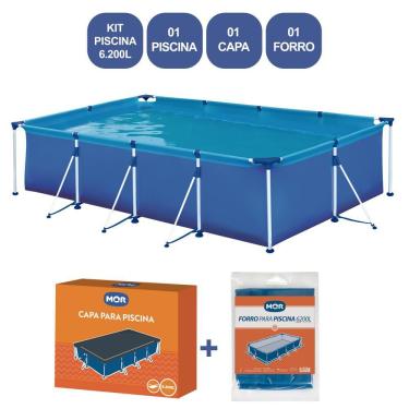 Imagem de Kit Piscina Premium 6.200 L