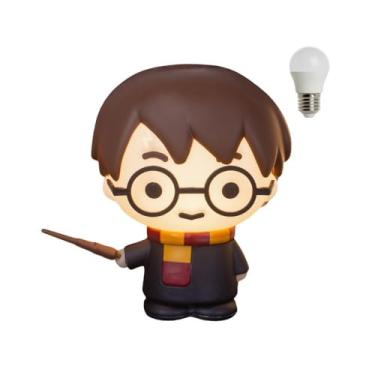 Imagem de Luminária Harry Potter com Lâmpada LED Boneco Colecionável Abajur Decoração para Fãs do Bruxo