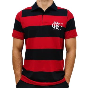 Imagem de Camisa Polo Flamengo Braziline Control Masculina-Masculino