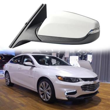 Imagem de Substituição do espelho lateral do motorista adequado para Chevrolet Malibu XL 2016 2017 2018 Conjunto de espelho retrovisor lateral acessórios de espelho retrovisor do carro (13 fios)