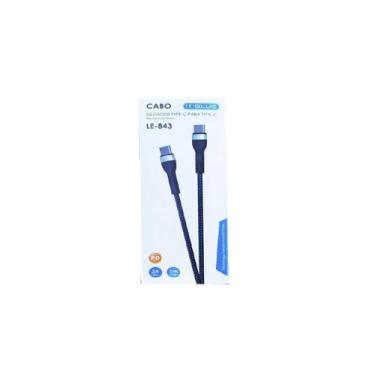 Imagem de Cabo De Dados E Carga Tipo C X Tipo C It-Blue Le-843 - It Blue