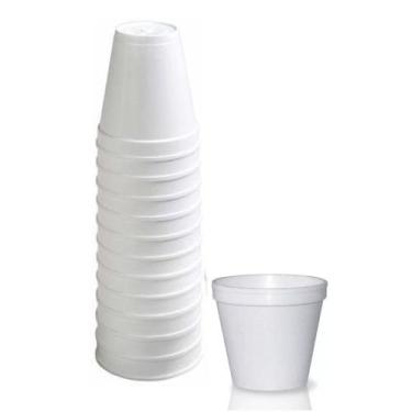 Imagem de Copo De Isopor Descartável 240ml com 200unidades - ultra/totalplast