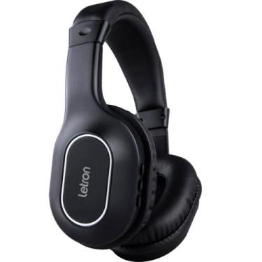 Imagem de Fone de Ouvido Bluetooth Letron Headphone Beat sem Fio Preto - Leonora