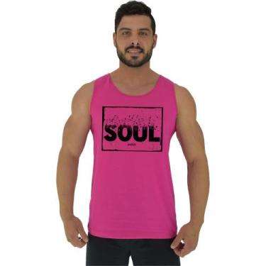 Imagem de Regata Clássica Masculina MXD Conceito Soul Alma, GG, Rosa
