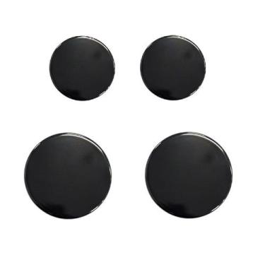 Imagem de Kit espalhador tampa para fogão brastemp 4 bocas bfo4nabuna