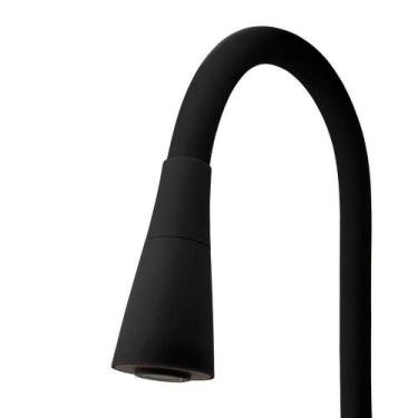 Imagem de Tubo Gourmet Cone Flexível Preto Para Torneira De Cozinha - Furkin 