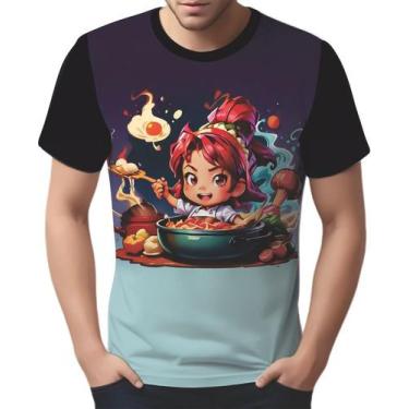 Imagem de Camisa Camiseta Tshirt Chefe Men.ina Cozinheira Cozinha 1 - Enjoy Shop