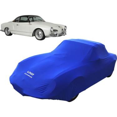 Imagem de Capa De Tecido Helanca Para Carro Karmann Ghia TC - Mz, Azul