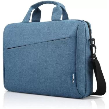 Imagem de Mochila Transversal Casual T210 Azul com Alça Ajustável, suporte para malas de viagem e Capacidade p/ Notebook até 15,6