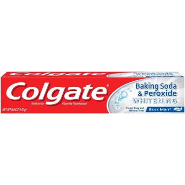 Imagem de Colgate Bicarbonato de sódio & peróxido clareando pasta de dente 6 oz por Colgate