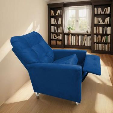 Imagem de Poltrona do Papai Reclinável Sabrina - Moveis Aguias, MARINHO  