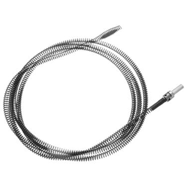 Imagem de HARFINGTON Cabo de drenagem 2/5" (10 mm) de diâmetro. Cabos de trado de limpeza de dreno de 4 m com conector de broca removível mola flexível desentupir cabelo para banheiro, cozinha, banheiro