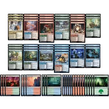 Imagem de Elite Temur Adventure Deck - Green Blue Red - Modern Legal - Custom Built - Magic The Gathering - MTG - 60 Card!