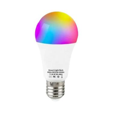 Imagem de Lâmpada Inteligente RGB E27 Tuya Wifi Bluetooth Alexa Google Assistant