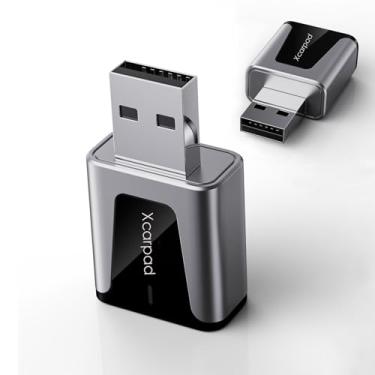 Imagem de xcarpad Mini Adaptador Sem Fio Carplay 2025 Atualizado, 2 Em 1 E Android Auto Converte De Fábrica Com Para Fio, Compatível Iphone/Android (Mini)