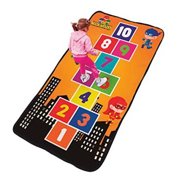 Imagem de Fabrincando Ideias Tapete Amarelinha Infantil Os Maskarados