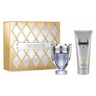 Imagem de Kit Perfume Masculino Invictus EDT de Rabanne 50ml + Shower Gel 100ml