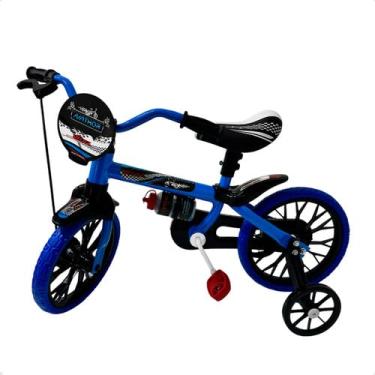 Imagem de Bicicleta Infantil Aro 12 Veloz Menino Boy Azul