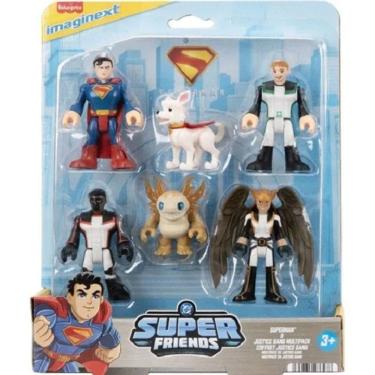 Imagem de Imaginext Superman Justice Gang Pack 6 Figuras Articuladas - Mattel