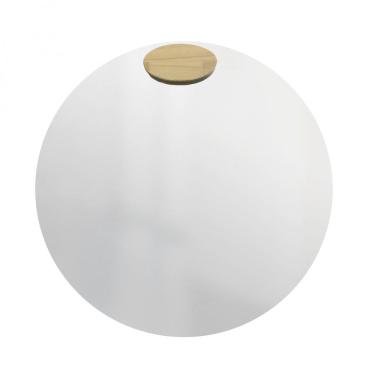 Imagem de Espelho Decorativo Aplique Pinus Oval 50 Cm Redondo