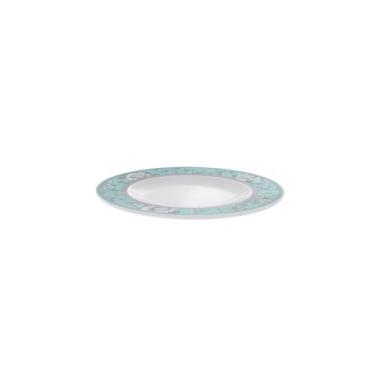 Imagem de Prato Sobremesa Tramontina Helen em Porcelana Decorada 21 cm