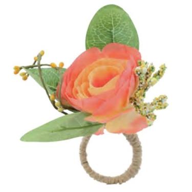 Imagem de Porta Guardanapo com Flor Sortido Fondant 13x12x5cm - 4 Un - no-brand