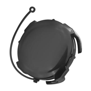 Imagem de JIYIZO Tampa de terminal de válvula de resíduos de 7,5 cm com ganchos de baioneta, preta