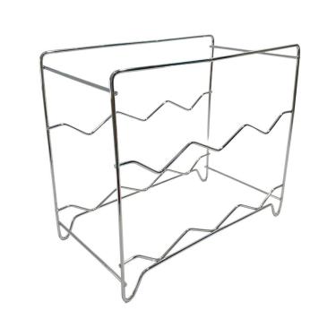 Imagem de Adega De Mesa Porta Garras Suporte De Vinho 6 Garrafas