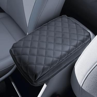 Imagem de LANTU Capa de apoio de braço para 2024 2025 2026 Kona SE/SEL/N Line/Acessórios limitados console central protetor de almofada de tampa média para descanso de cotovelo de carro