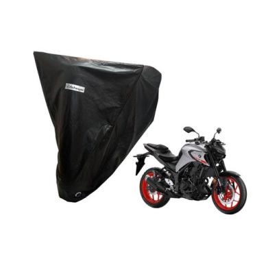 Imagem de Capa Cobrir Moto Anti-chama Forrada Yamaha Mt 03 - Kahawai Capas Imper