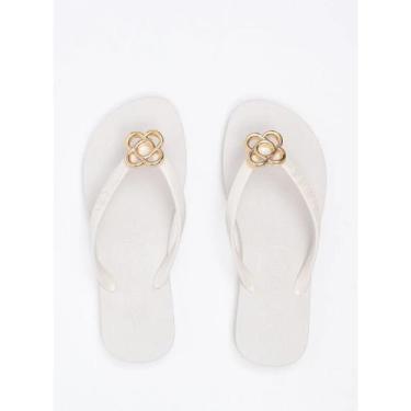 Imagem de Chinelo Petite Jolie Fresh PJ6979, Branco, 35