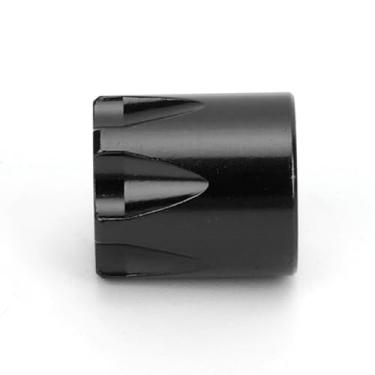 Imagem de Tampa Central do Aro da Roda RC Acessório Atualizado para Carro TRX4 Axial SCX10 D90 Tamiya RC (Preto)